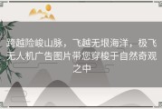 跨越险峻山脉，飞越无垠海洋，极飞无人机广告图片带您穿梭于自然奇观之中