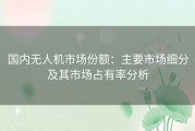 国内无人机市场份额：主要市场细分及其市场占有率分析